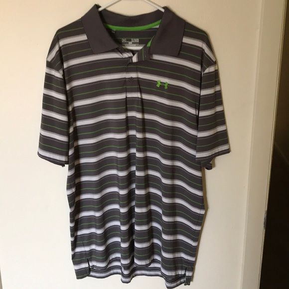 Under Armour Other - Under Armour gray and green short sleeve size XL